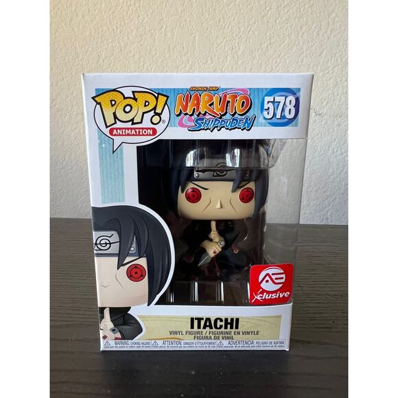 EXCLUSIVE Itachi Funko Pop #578 Naruto Shippuden Manga Anime Animation Cartoon - Picture 1 of 6